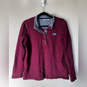 Maroon LL Bean Long Sleeve